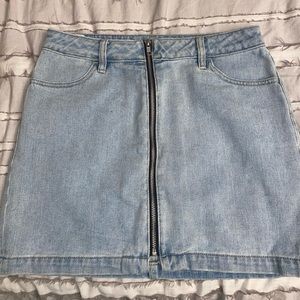 Kendall & Kylie Denim Mini Skirt